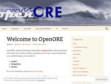 Tablet Screenshot of openore.org